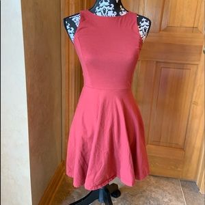 Hollister skater dress with criss cross back